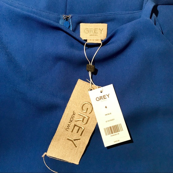 NWT Jason Wu Grey Cami Double Layer Dress - Picture 7 of 8